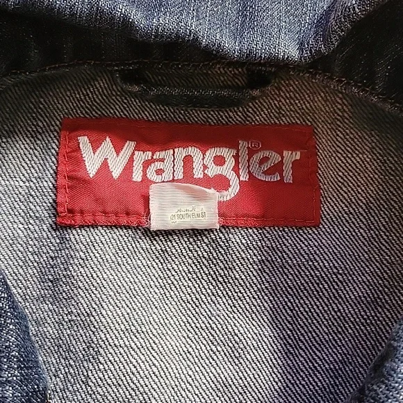 Wrangler Womens Classic Denim Jacket - Blue Size M - Picture 2 of 11